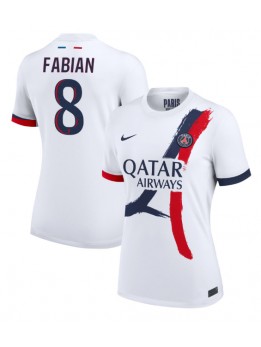 Zenske Futbalové oblečenie Paris Saint-Germain Fabian Ruiz #8 2024-25 Krátky Rukáv - Preč